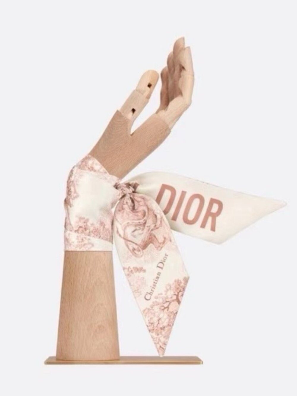 Dior Silk Scarf “Forest Beasts MITZAH” Ribbon